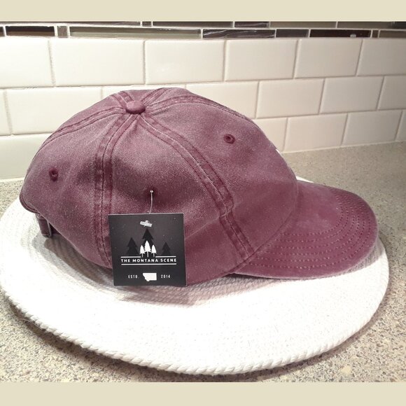 Three Tree Dad Hat - Red (NWT) - Picture 2 of 7
